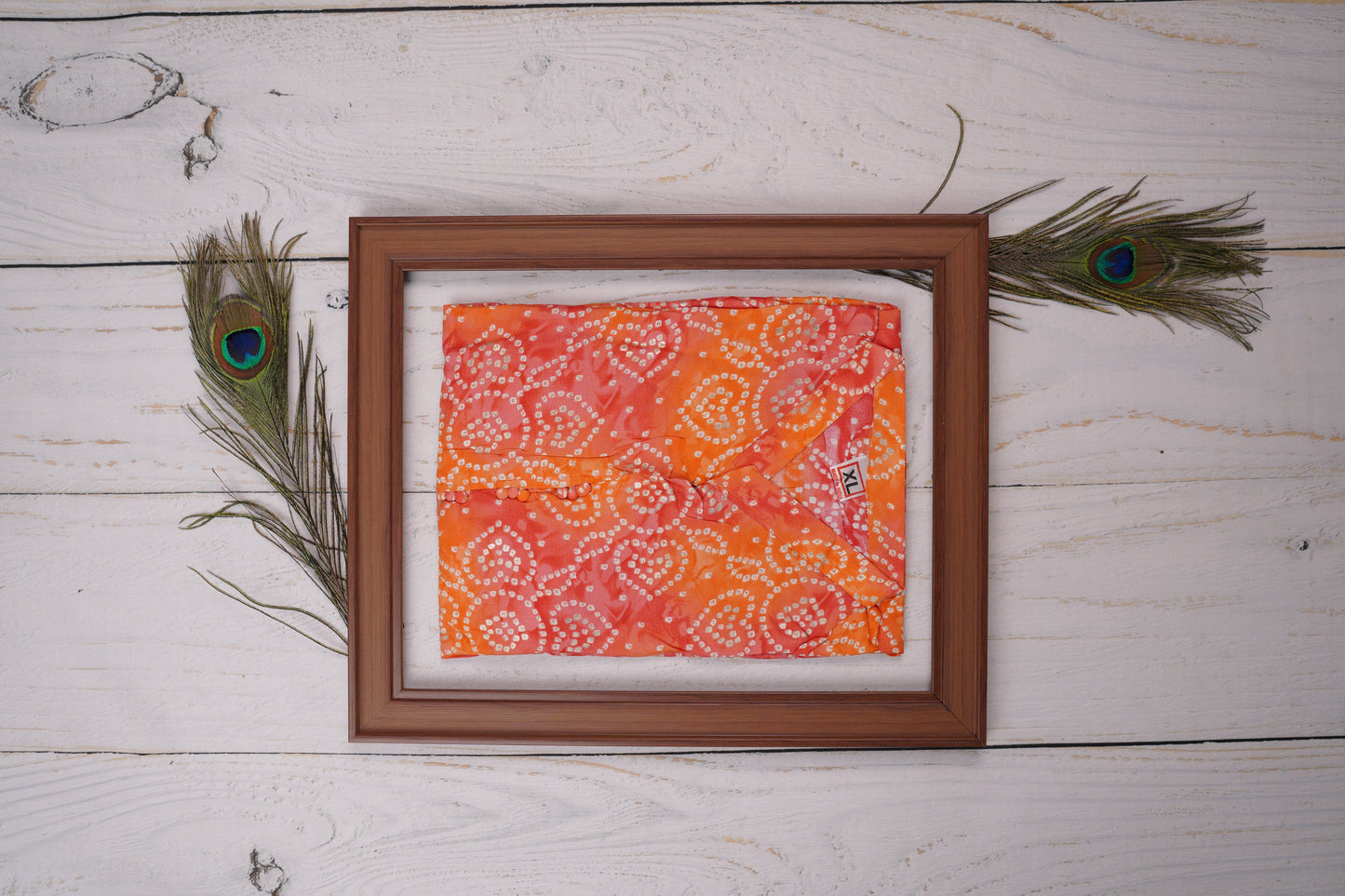 Orange Dress Material Suit