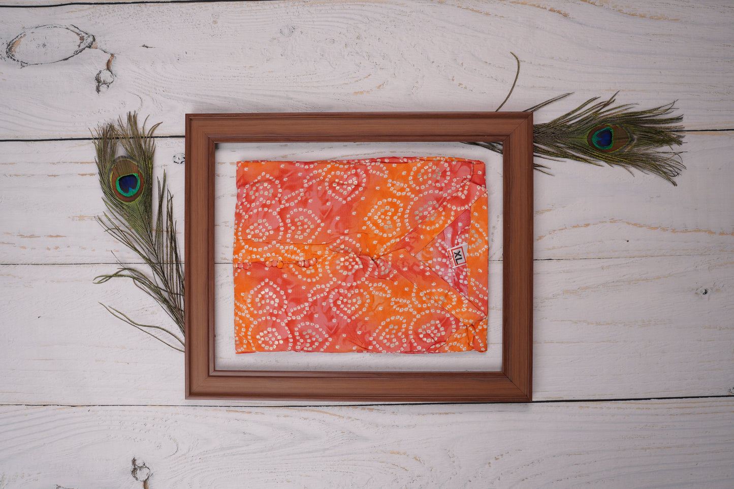 Orange Dress Material Suit