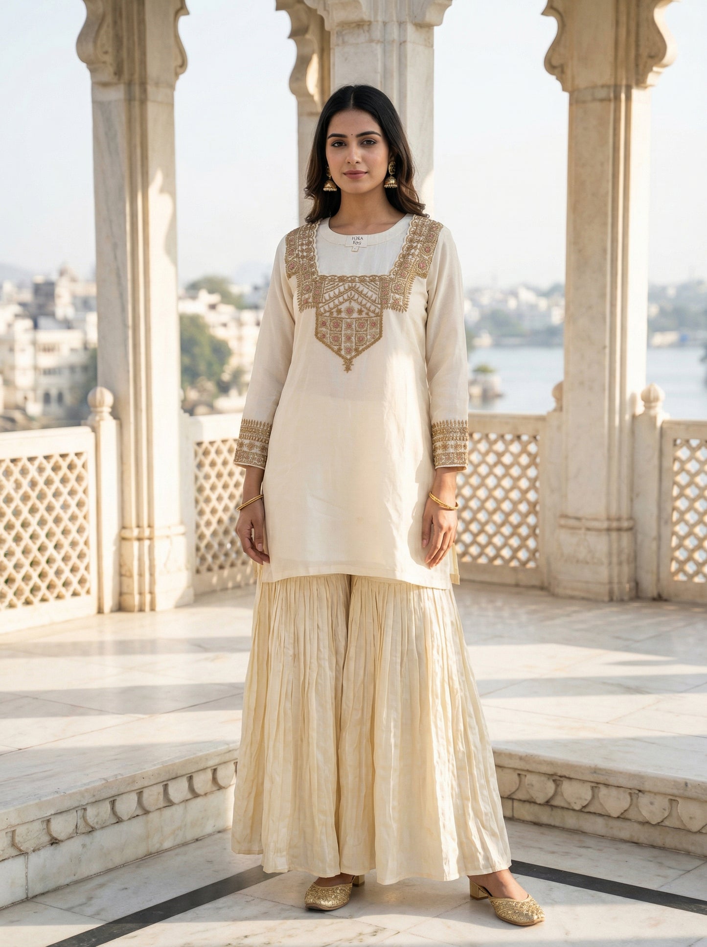 Kurta with Sharara