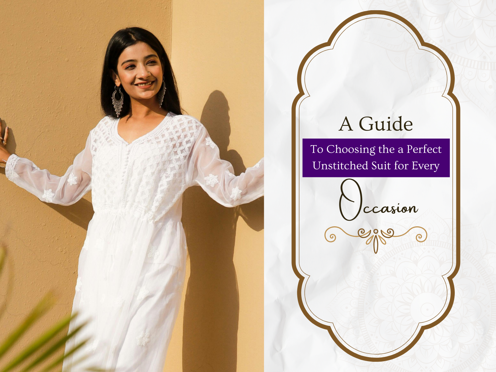 A Guide to Choosing the Perfect Unstitched Suit for Every Occasion