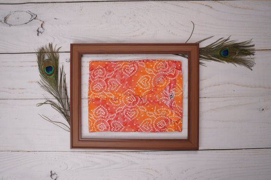 Orange Dress Material Suit