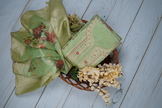 Unstitched Dress Material Suit